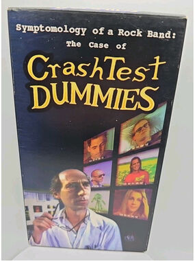Crash Test Dummies, Symptomology of a Rock Band The Case Of: (VHS Tape, 1994)
